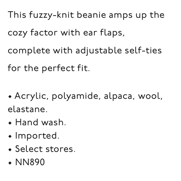 Fuzzy Knit Ear-Flap Beanie - Picture 3 of 9